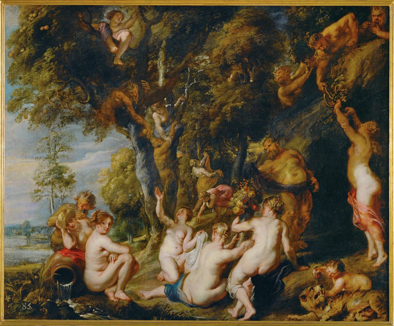 Nymphs and Satyrs by Peter Paul Rubens