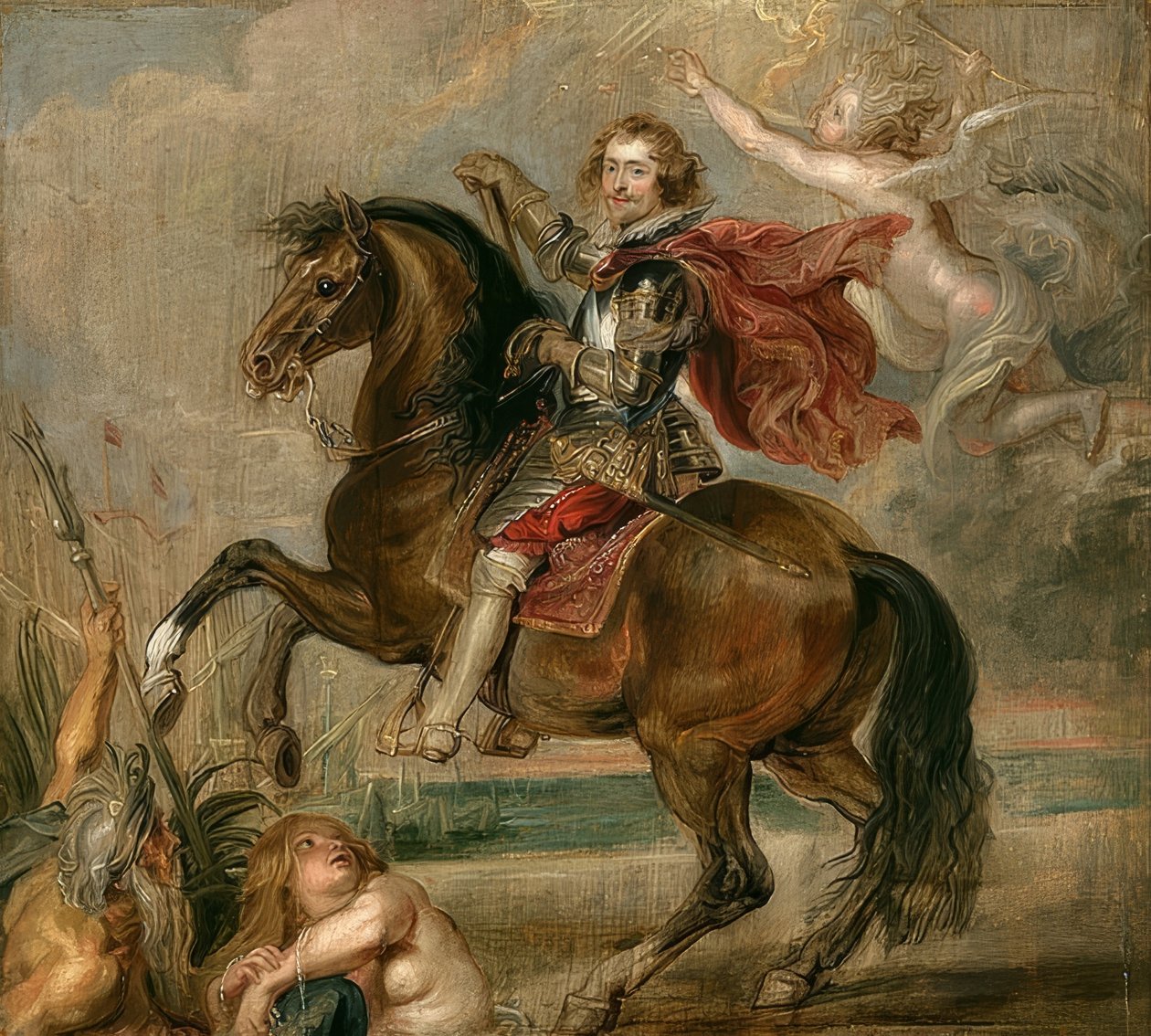 Portrait of Duke of Buckingham on Horseback. 1625 by Peter Paul Rubens