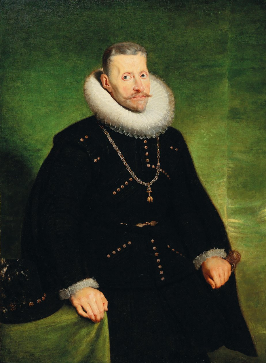 Portrait of Archduke Albert of Austria, 1559-1621 by Peter Paul, Rubens