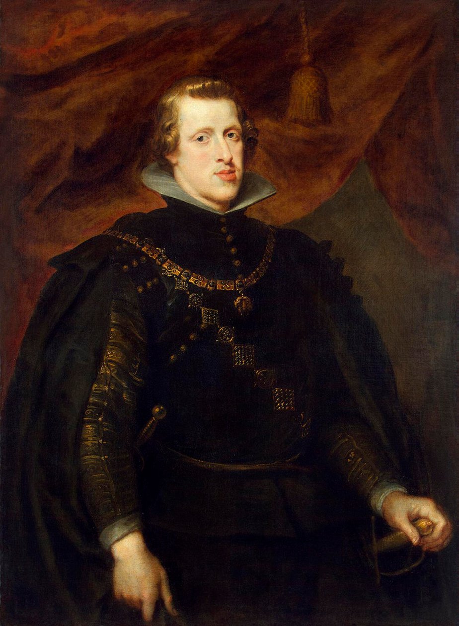 Portrait of King Philip IV of Spain, of the Spanish Netherlands and King of Portugal, c1628-1629 by Peter Paul Rubens