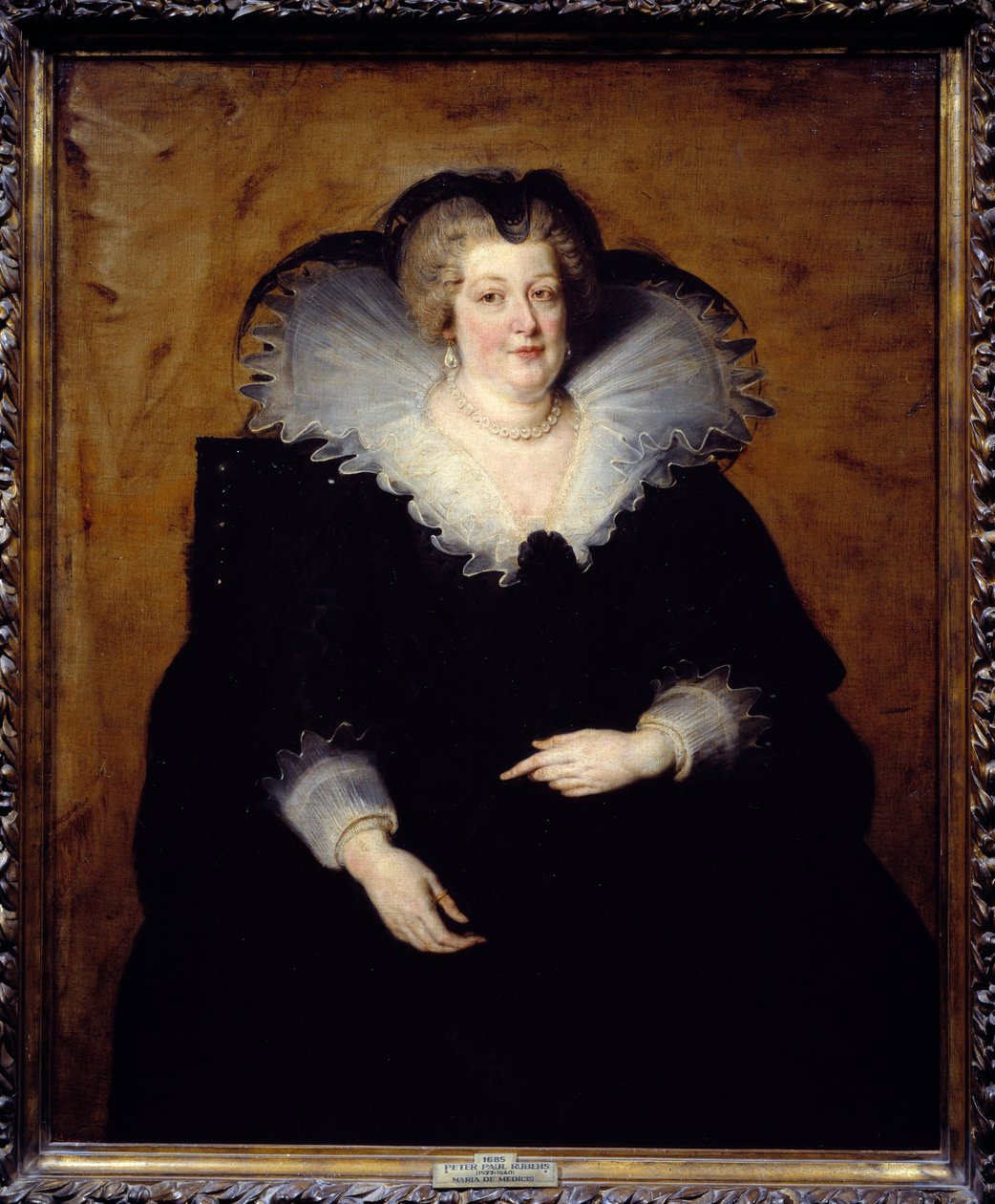 Portrait of Maria De Medici (Marie de Medicis), Queen of France, wife of Henry IV by Peter Paul Rubens