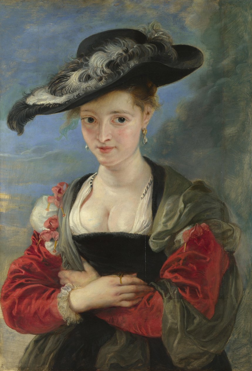 Portrait of Susanna Lunden Le Chapeau de Paille, 1622-1625 by Peter Paul Rubens