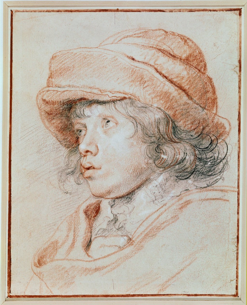 Portrait Study of His Son Nicolas by Peter Paul Rubens