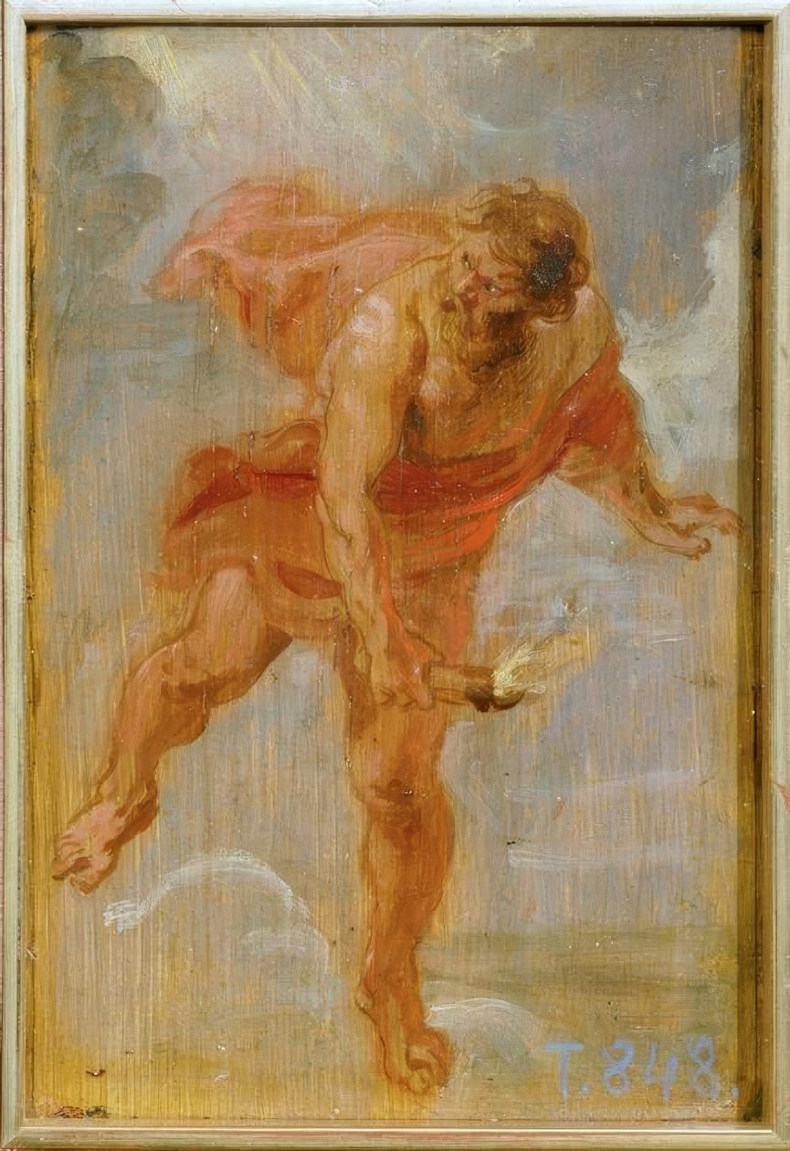 Prometheus Bringing Fire to Earth by Peter Paul Rubens