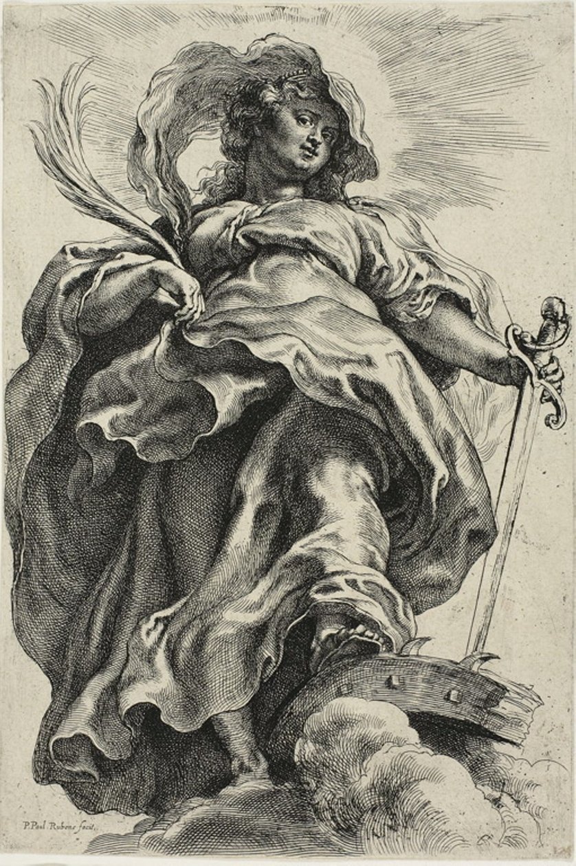 Saint Catherine of Alexandria by Peter Paul Rubens