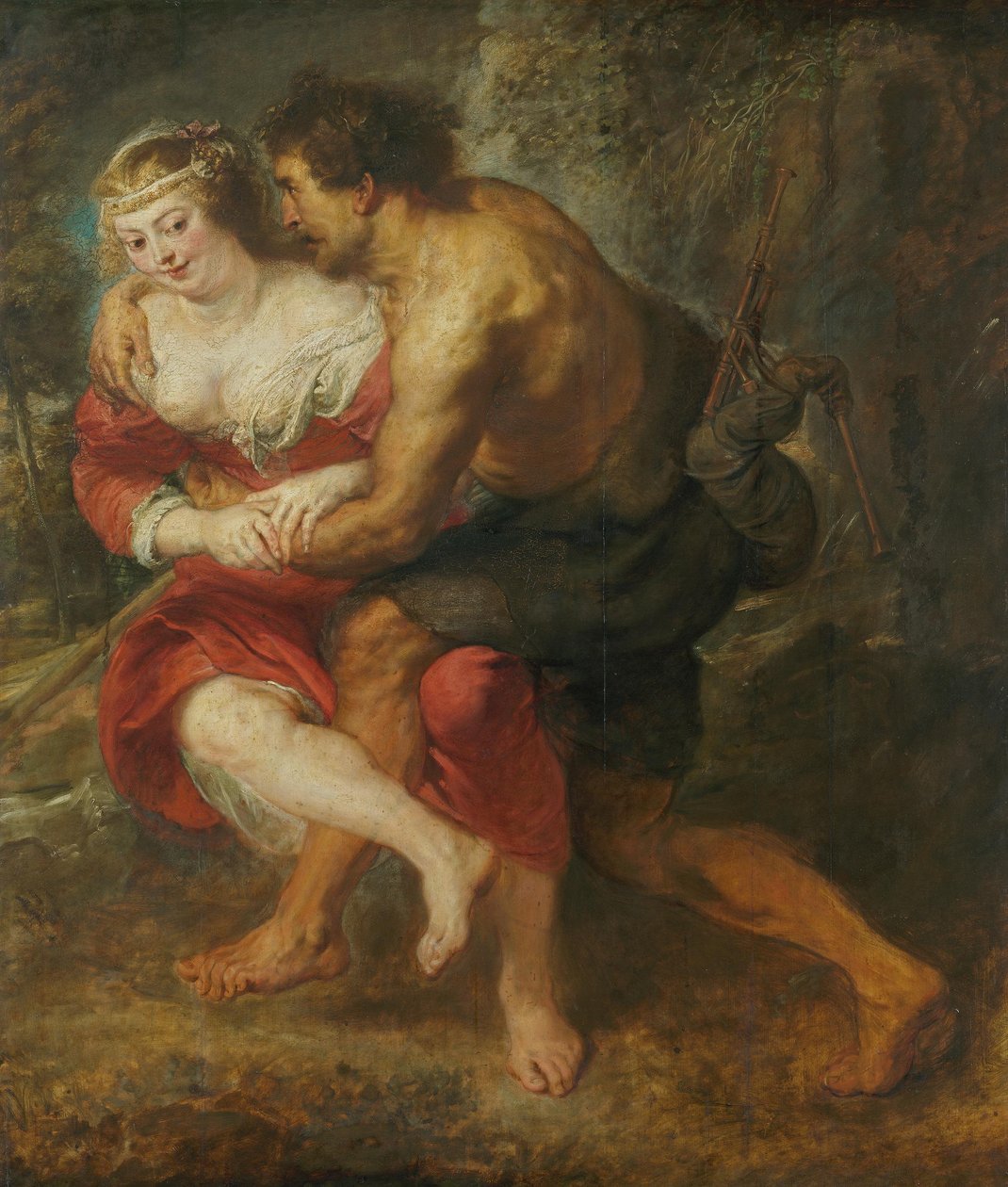 Shepherd Scene (Silvia and Coridon) by Peter Paul Rubens