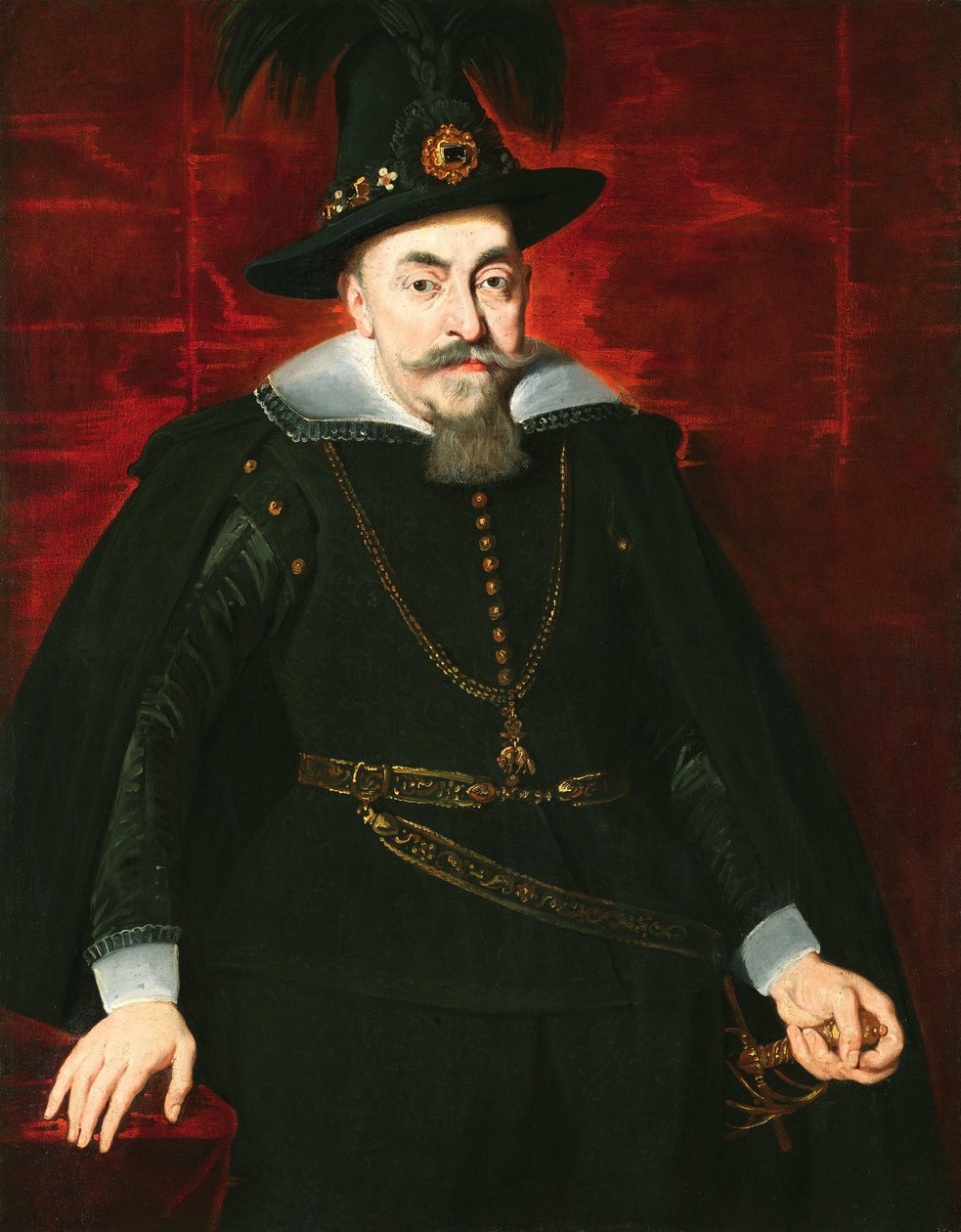 Portrait of Sigismund III Vasa, King of Poland by Peter Paul Rubens