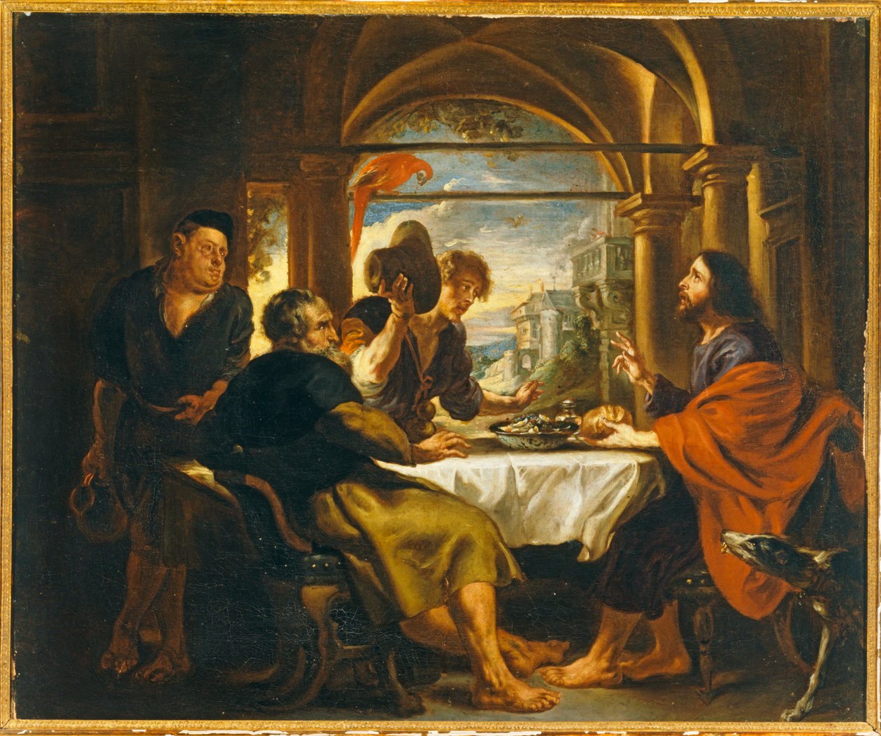 Supper at Emmaus by Peter Paul Rubens