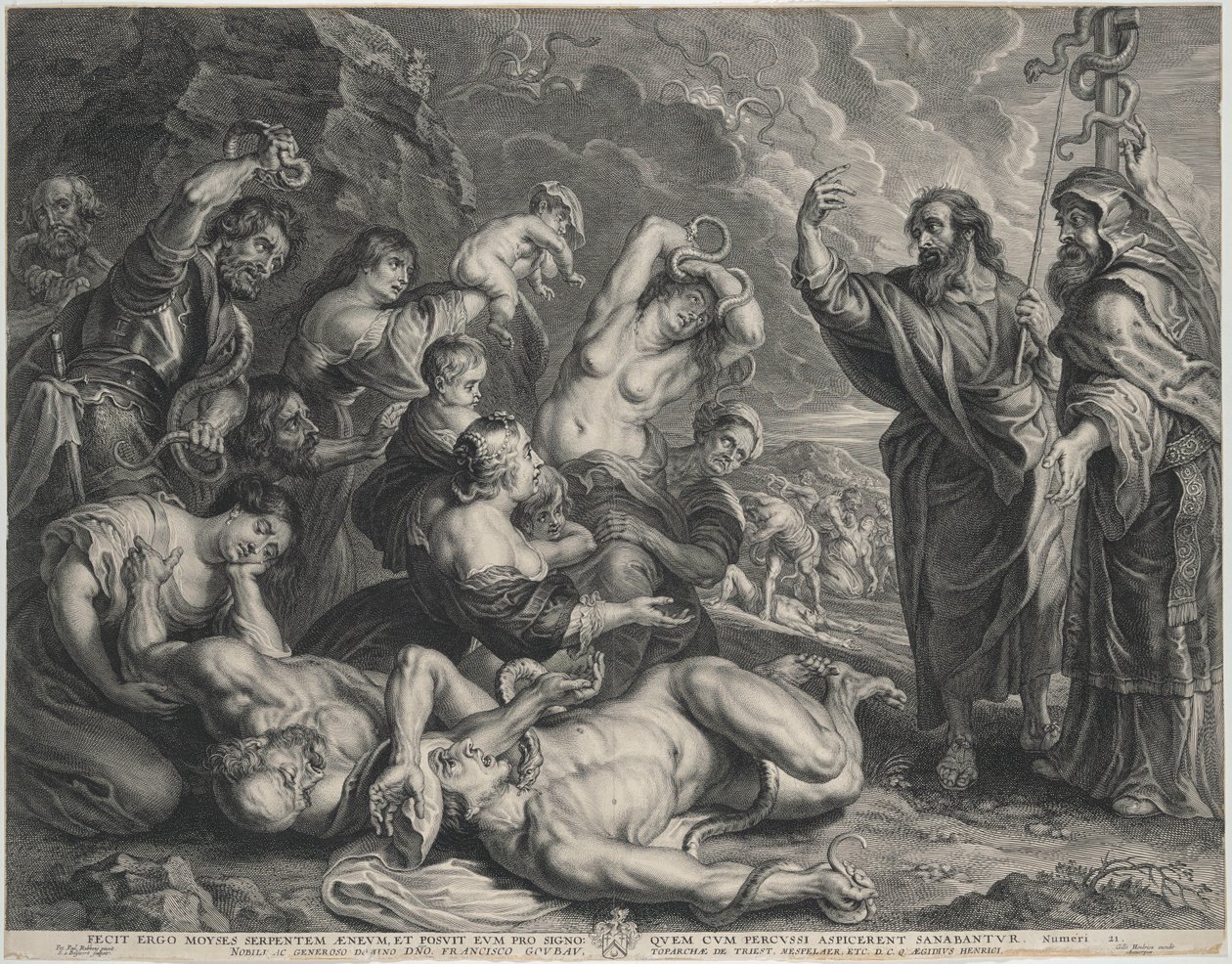 The Brazen Serpent by Peter Paul Rubens
