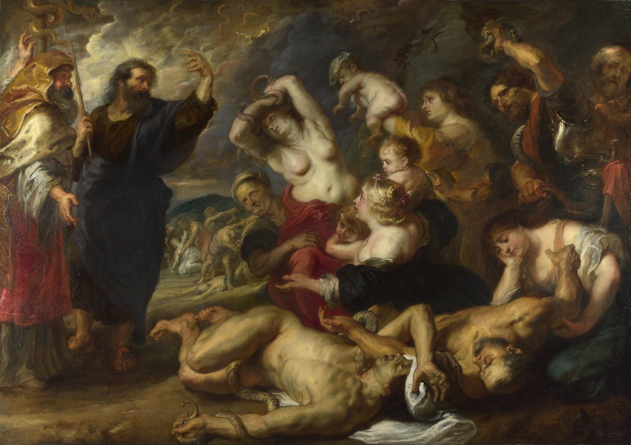 The Brazen Serpent, 1635-1640 by Peter Paul Rubens