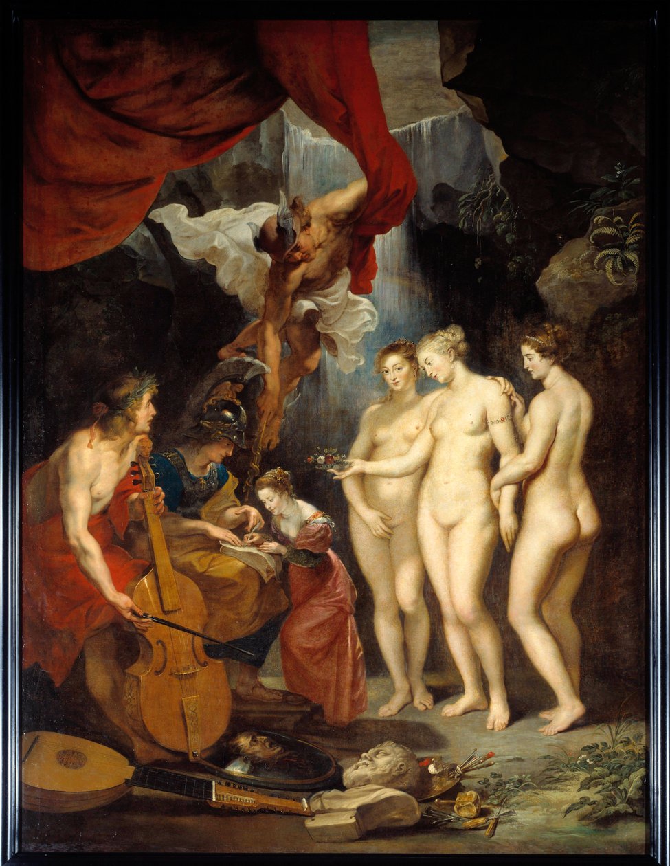 The Education of Mary of Medicis by Peter Paul Rubens