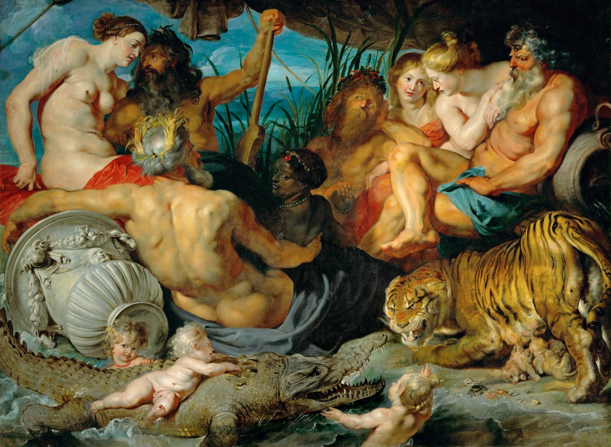 The Four Continents, c.1615 by Peter Paul Rubens