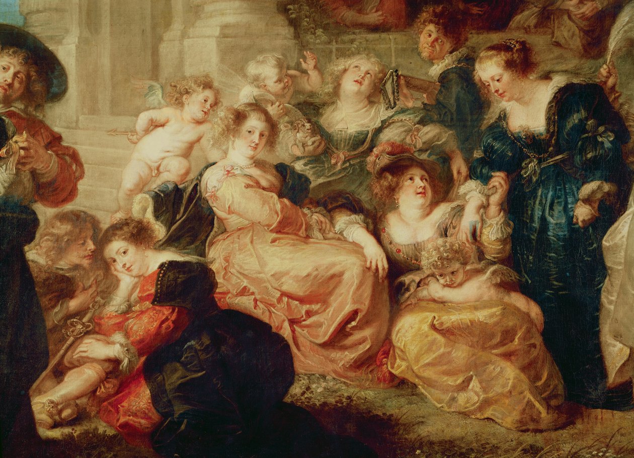 The Garden of Love (detail) by Peter Paul Rubens