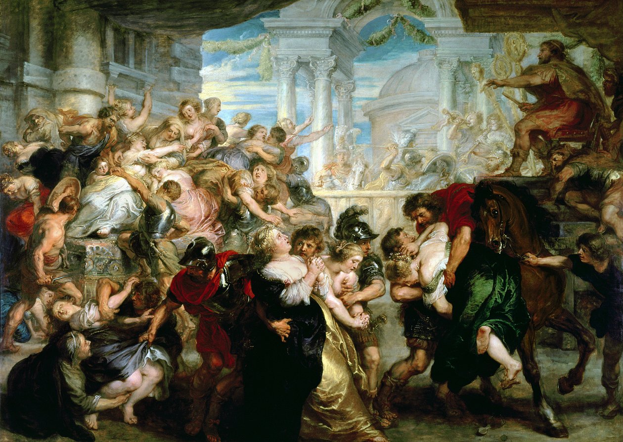 The Rape of the Sabine Women, c.1635-40 by Peter Paul Rubens