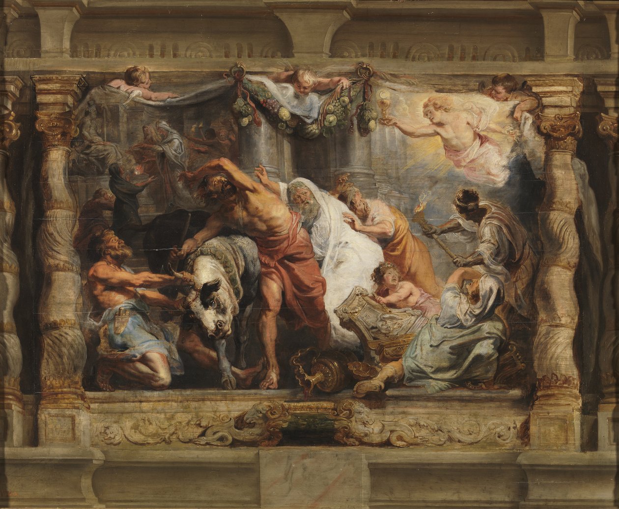 The Triumph of the Eucharist over Idolatry, c.1625 by Peter Paul Rubens