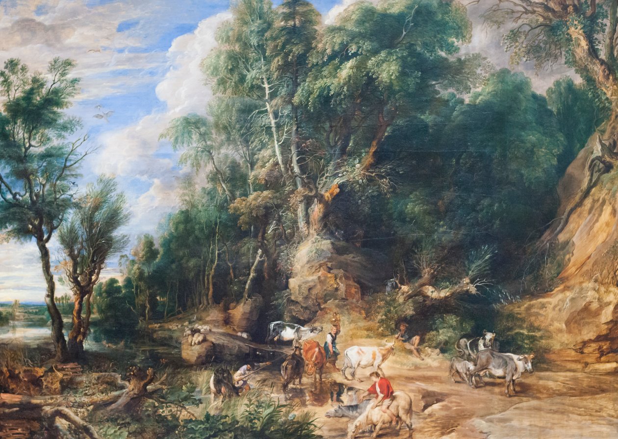 The Watering Place by Peter Paul Rubens
