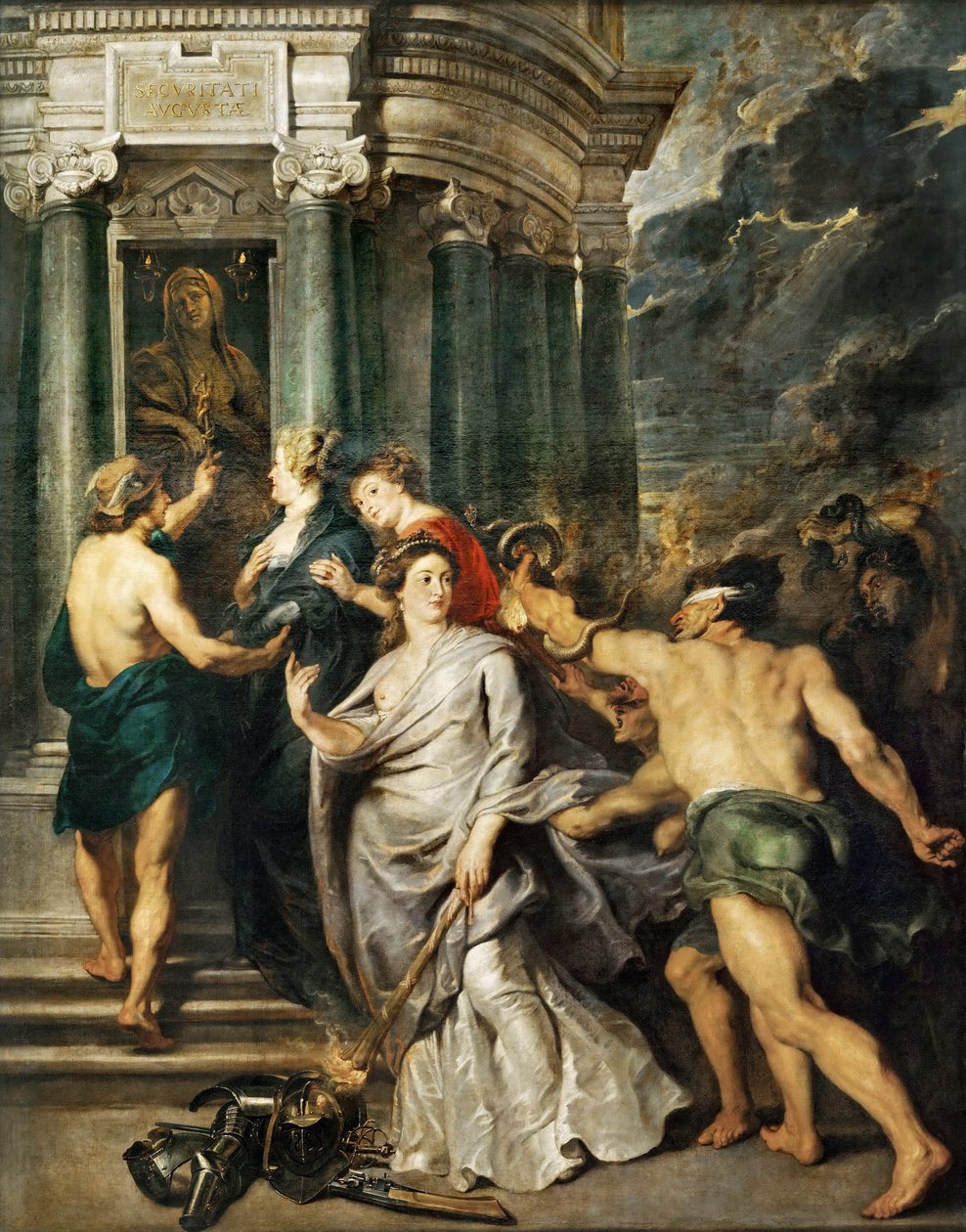 The Conclusion of Peace in Angers, The Marie de Medici Cycle by Peter Paul Rubens