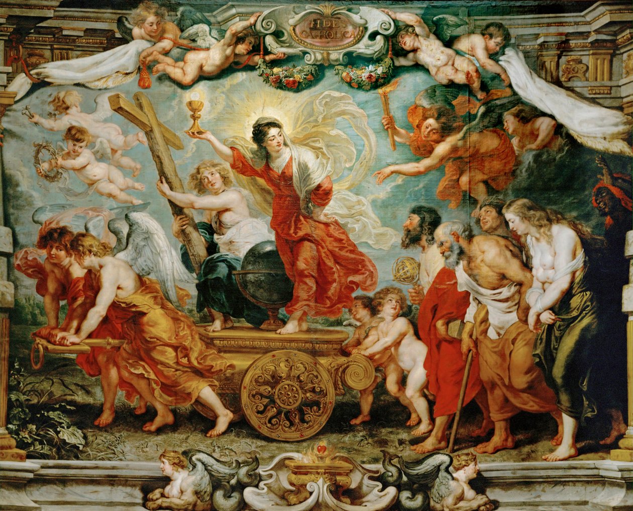 Triumph of Faith by Peter Paul Rubens