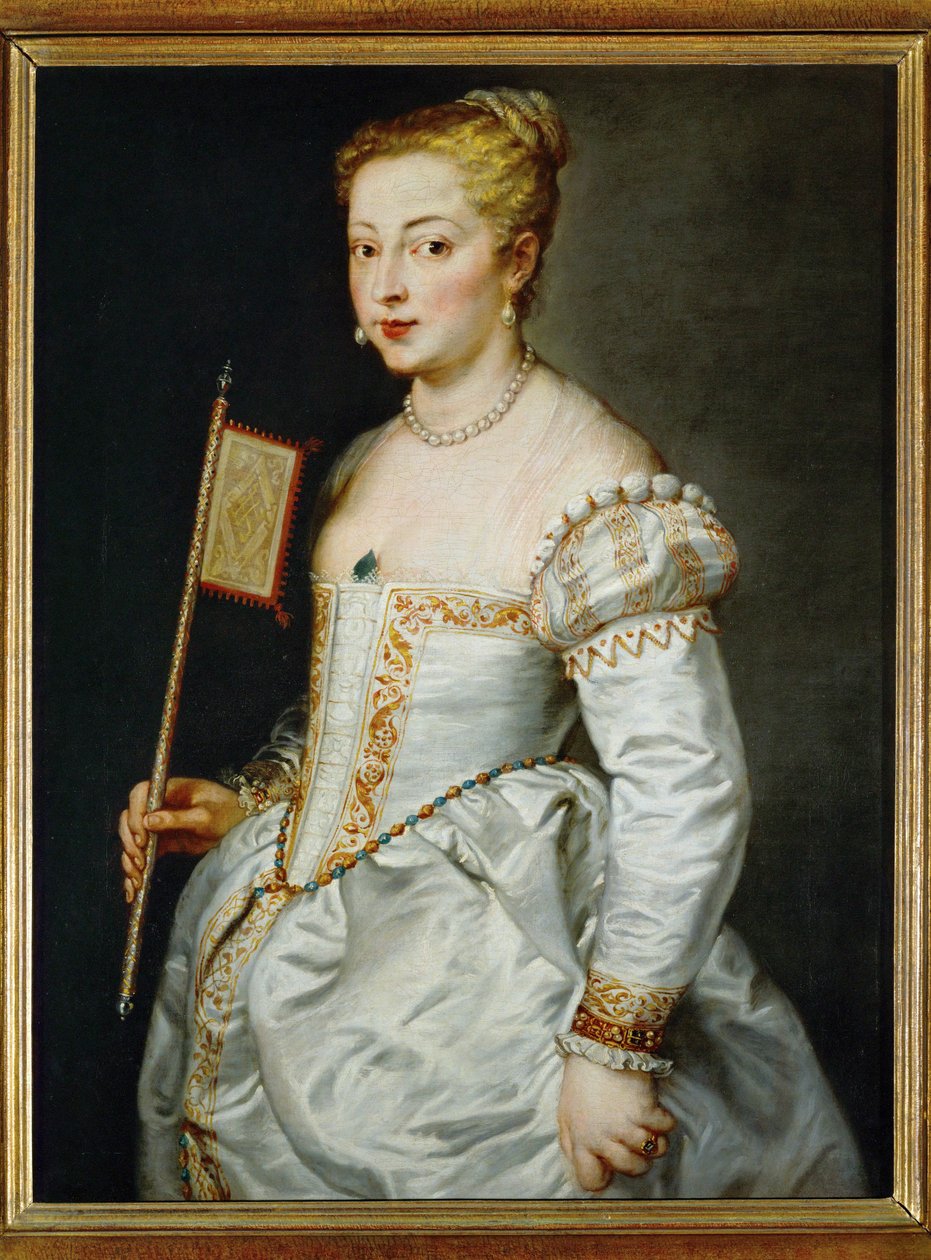 Young Woman with Fan, c.1612-14 by Peter Paul Rubens