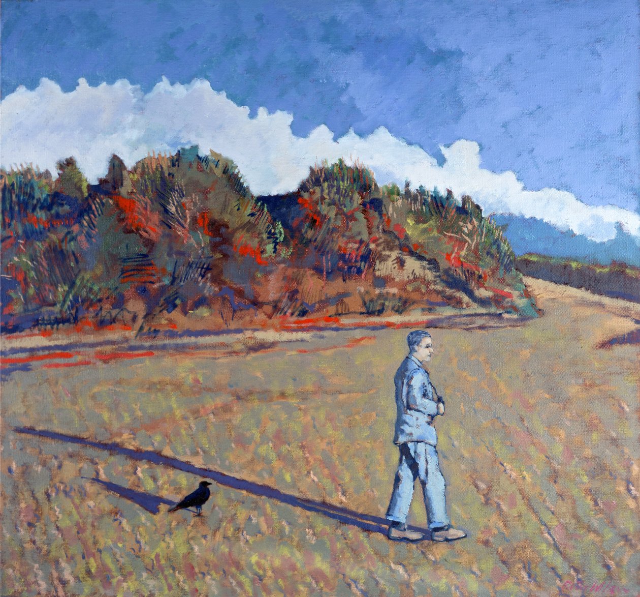 Shadow on the Beach by Peter Wilson