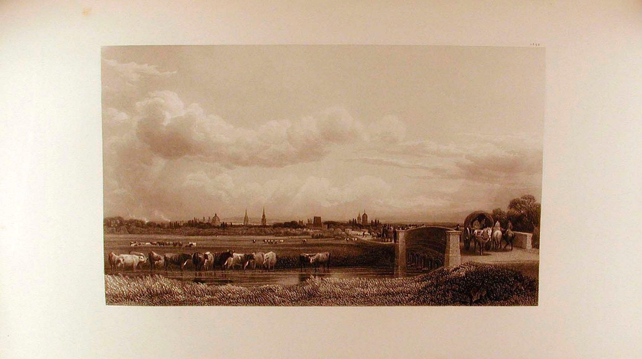 A View of Oxford, from the West by Peter de Wint