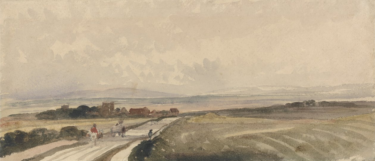 A Yorkshire Road by Peter de Wint