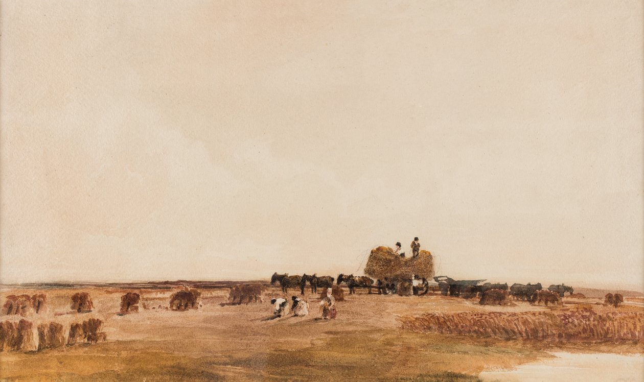 Harvest Time by Peter de Wint
