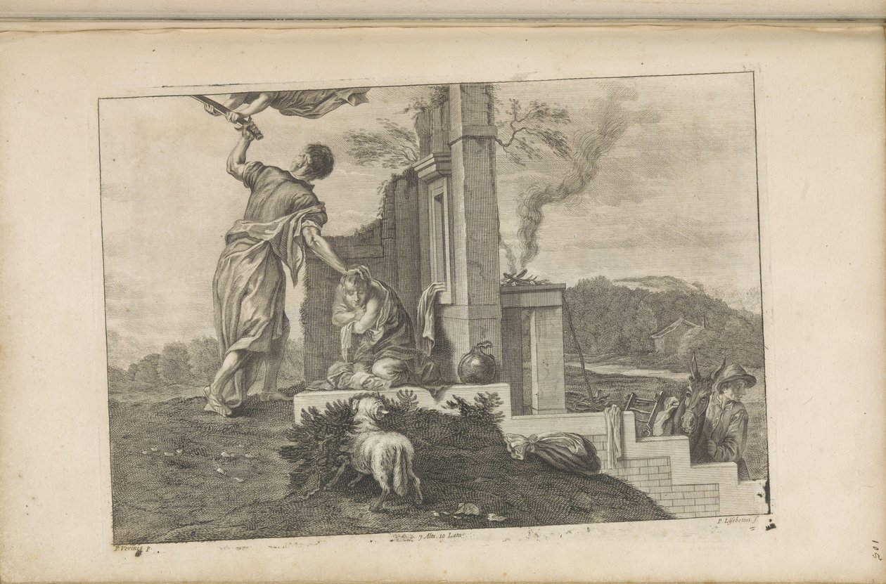 Sacrifice of Isaac by Peter van Liesebetten