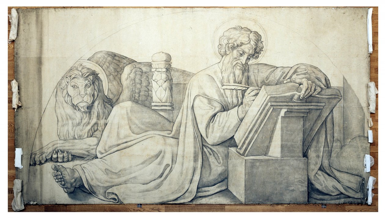 The Evangelist Mark by Peter von Cornelius