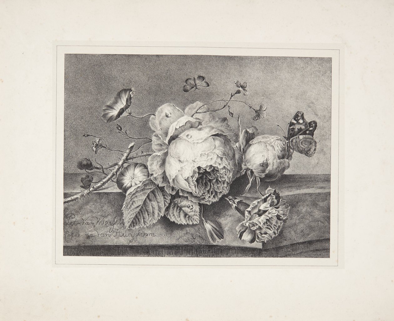 Flower Still Life by Petronella van Woensel