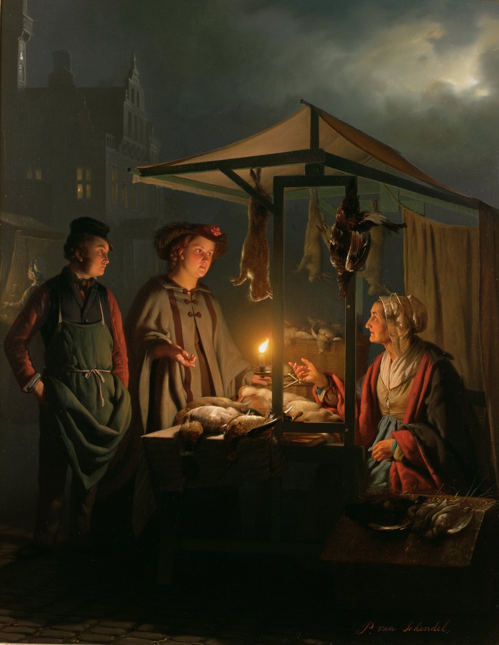 The Game Seller by Petrus van Schendel