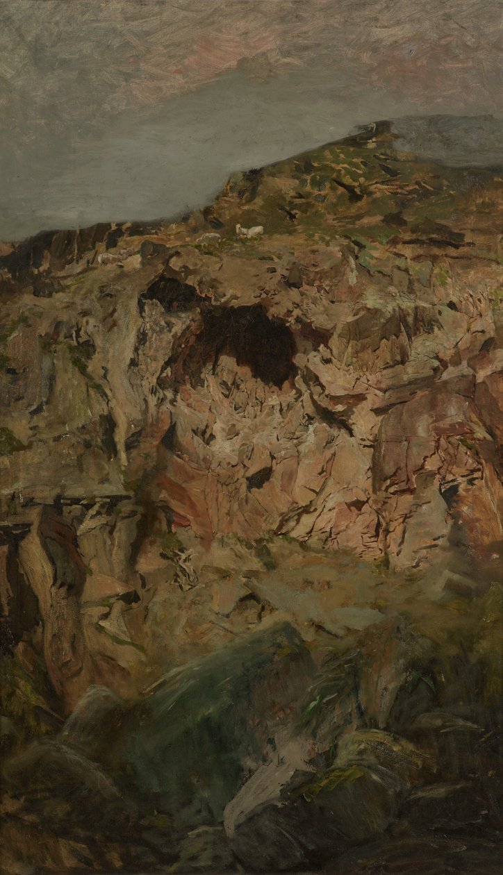 Rock Study, Sumner by Petrus van der Velden