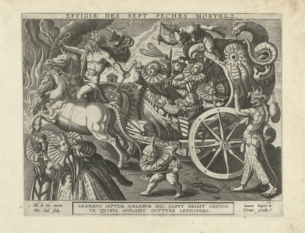 Coach with the Seven Deadly Sins by Petrus Cool