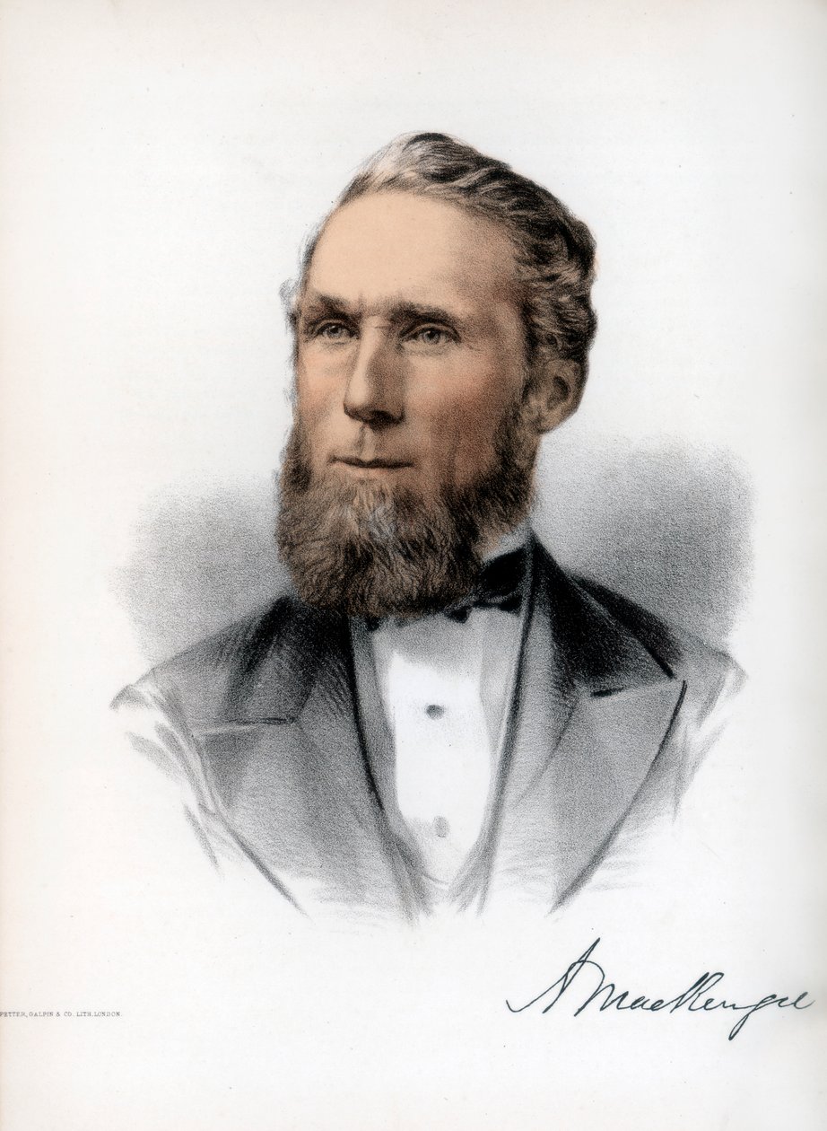 Alexander Mackenzie, second Prime Minister of Canada by Petter and Galpin Cassell