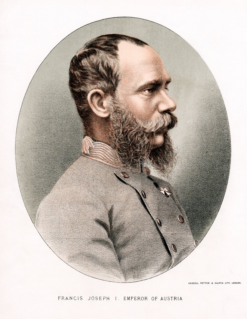 Franz Joseph, Emperor of Austria by Petter and Galpin Cassell