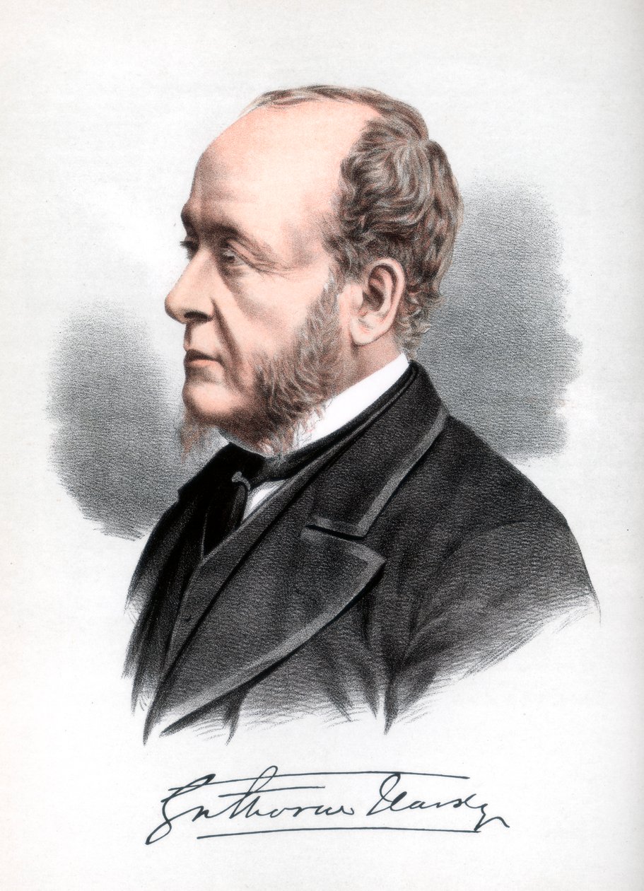 Gathorne Hardy, 1st Earl of Cranbrook, British Conservative Politician by Petter and Galpin Cassell