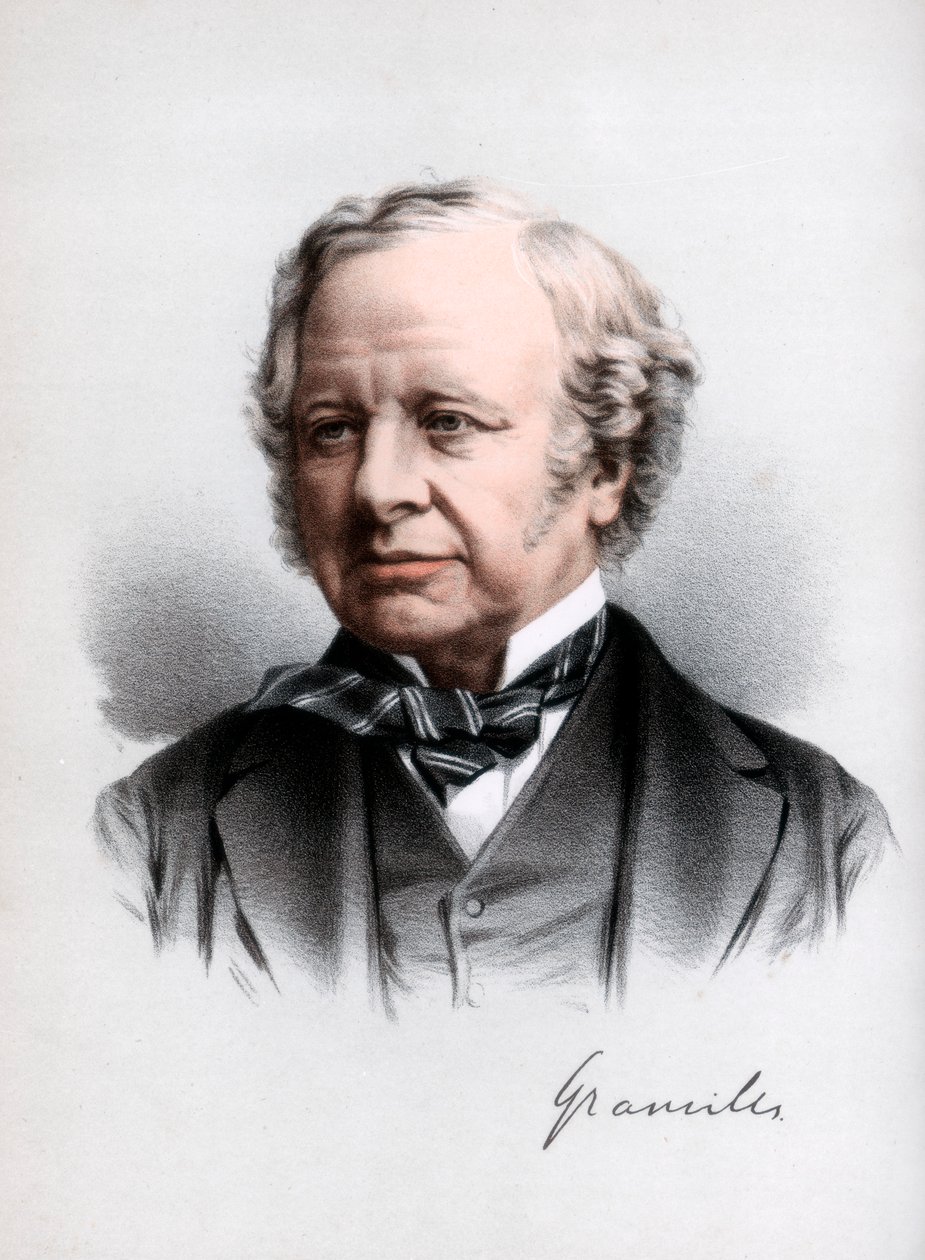 Granville Leveson-Gower, 2nd Earl Granville, British Liberal Statesman by Petter and Galpin Cassell