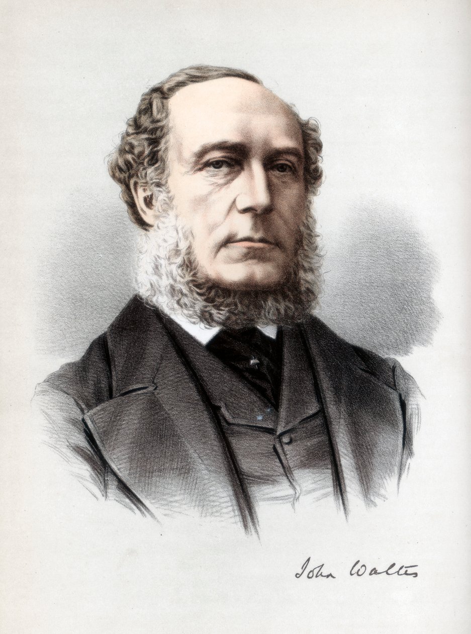 John Walter, British moderate Liberal politician by Petter and Galpin Cassell