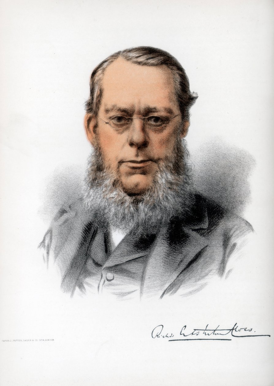 Richard Assheton Cross, 1st Viscount Cross, British Statesman by Petter and Galpin Cassell
