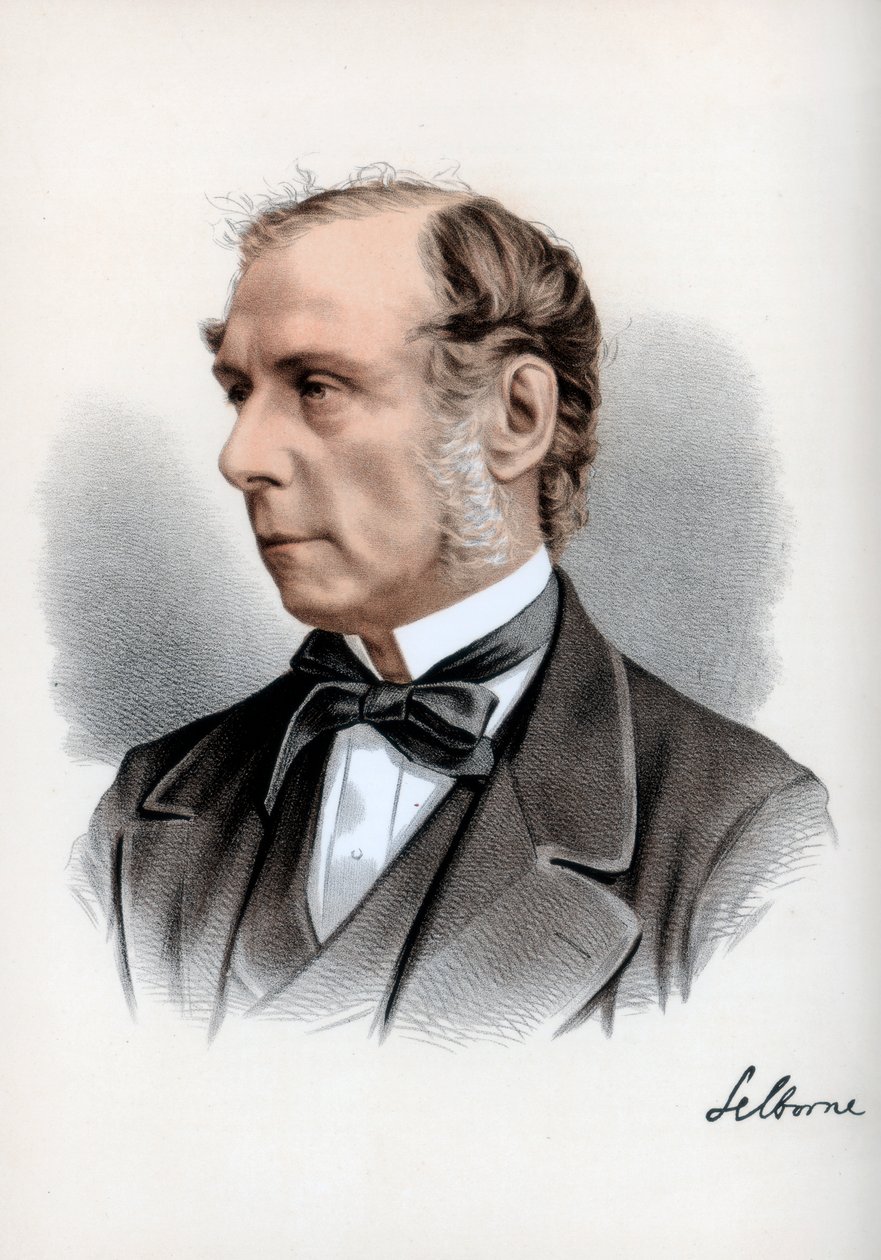 Roundell Palmer, 1st Earl of Selborne, British Lawyer and Liberal Politician, c1890 by Petter and Galpin Cassell