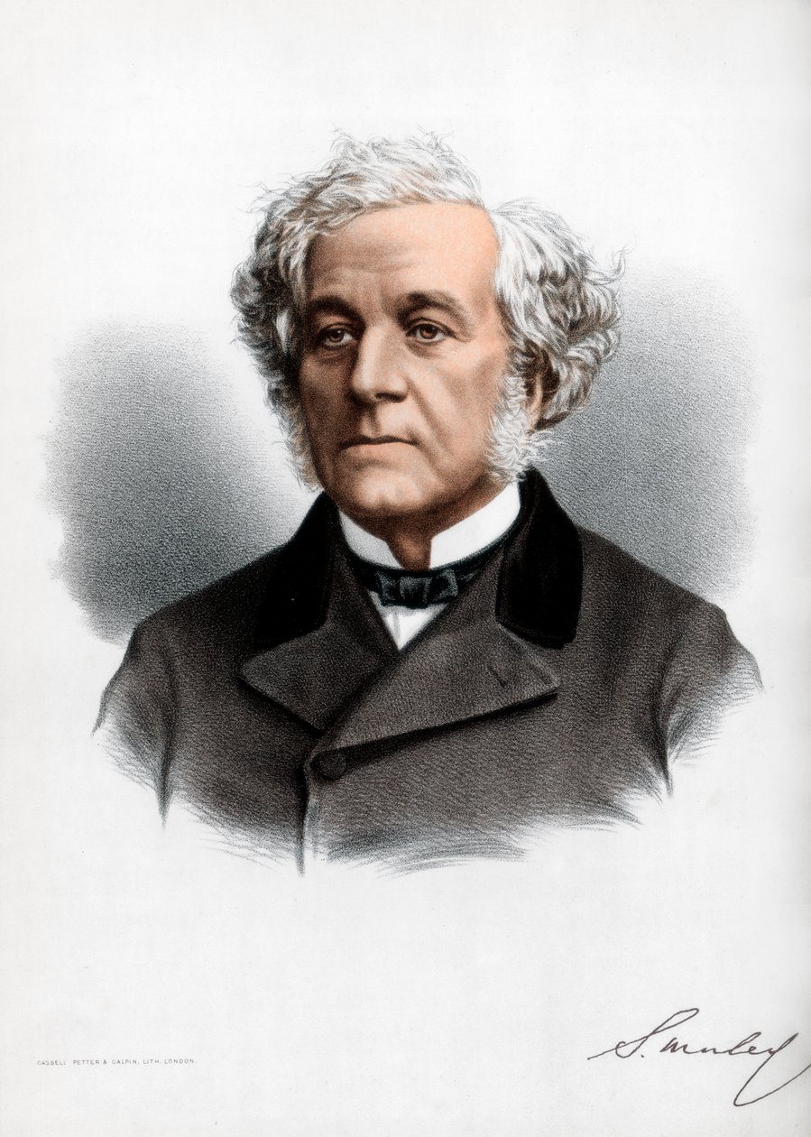 Samuel Morley, Abolitionist, Political Radical, and Statesman, c1890 by Petter and Galpin Cassell
