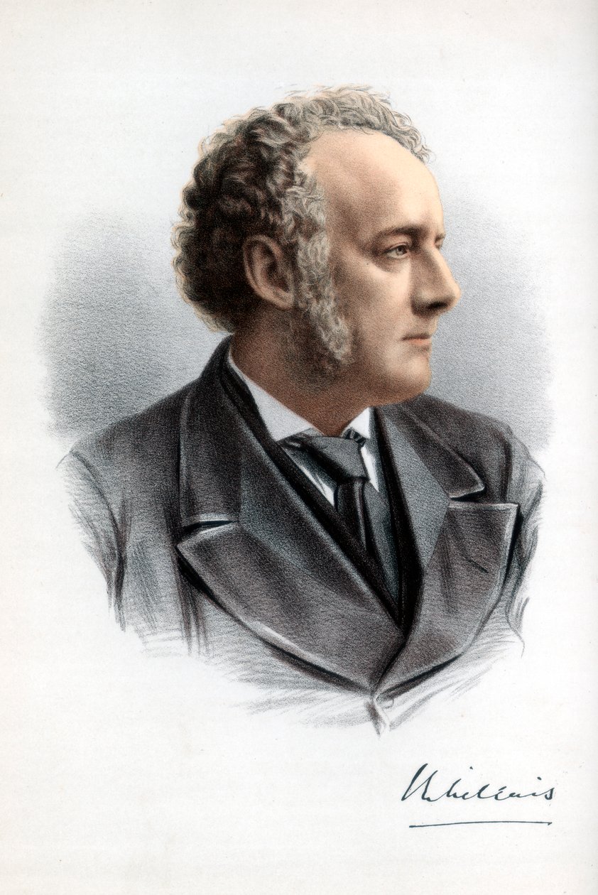 Sir John Everett Millais, 1st Baronet, British painter and illustrator by Petter and Galpin Cassell