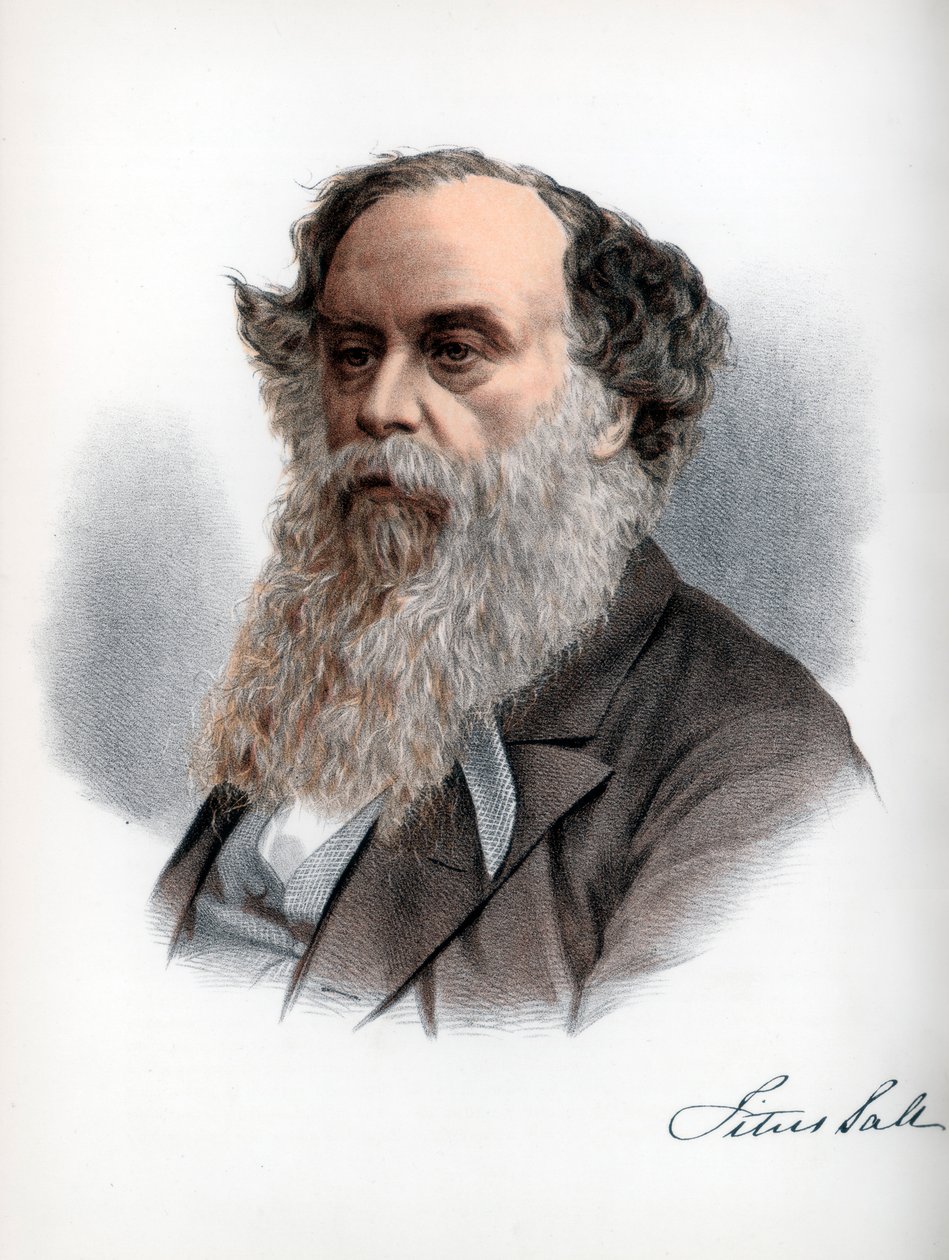 Titus Salt, British Woolstapler and Industrialist by Petter and Galpin Cassell