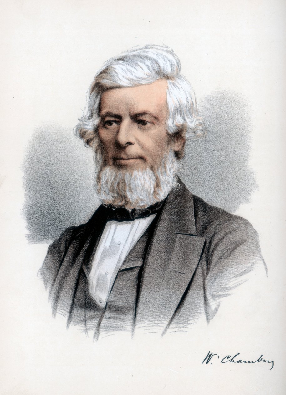 William Chambers of Glenormiston, Scottish publisher and politician by Petter and Galpin Cassell