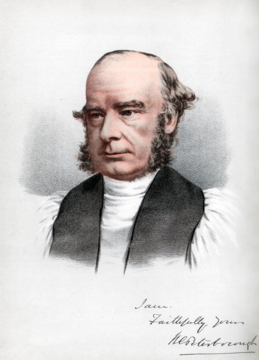 William Connor Magee, Irish clergyman of the Anglican church, c1890 by Petter and Galpin Cassell