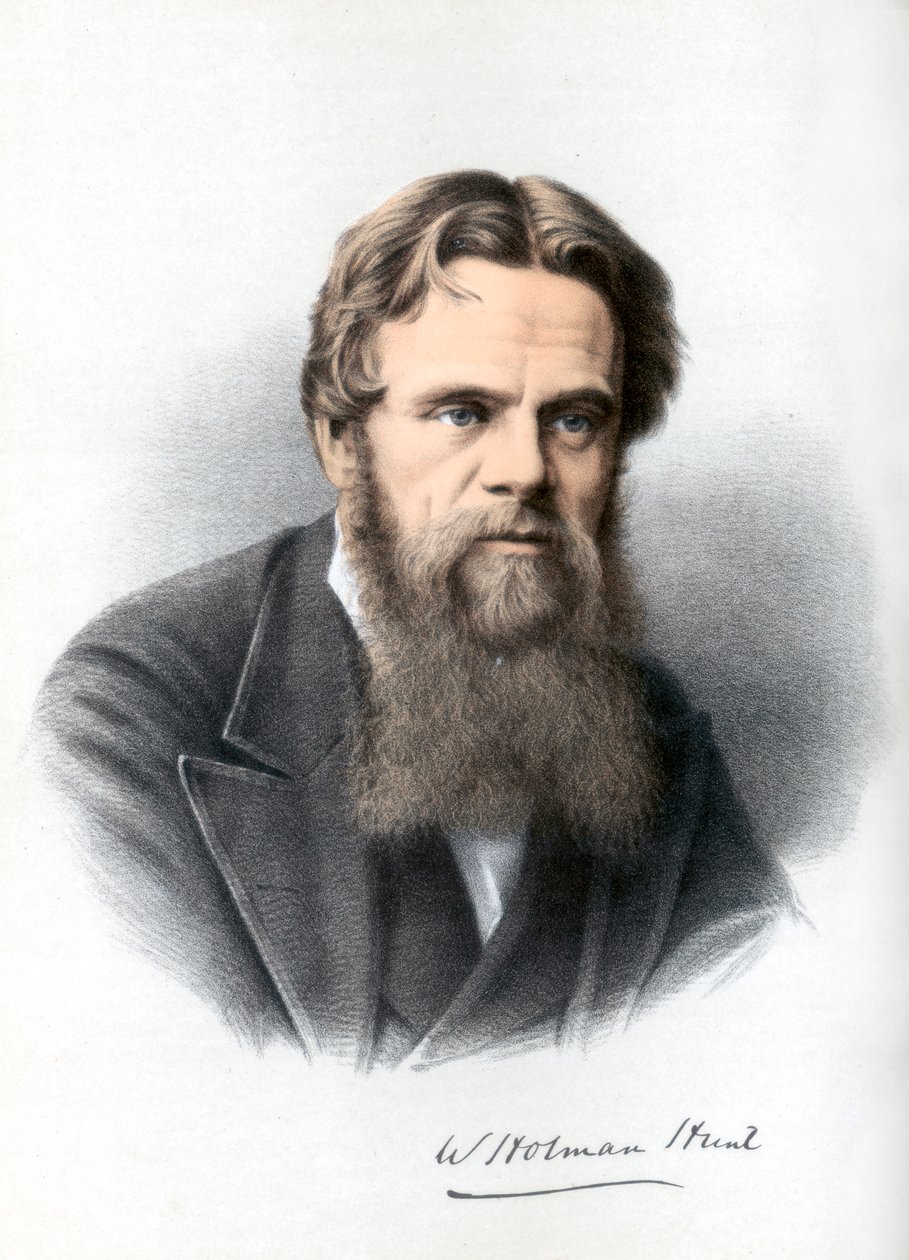 William Holman Hunt, British painter, c1890 by Petter and Galpin Cassell