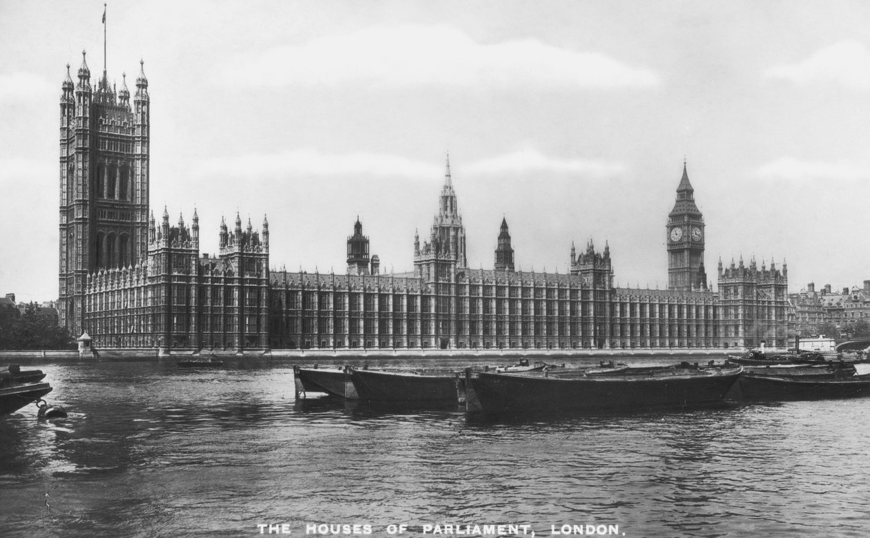 The Houses of Parliament, Westminster, London by Philco Publishing Company
