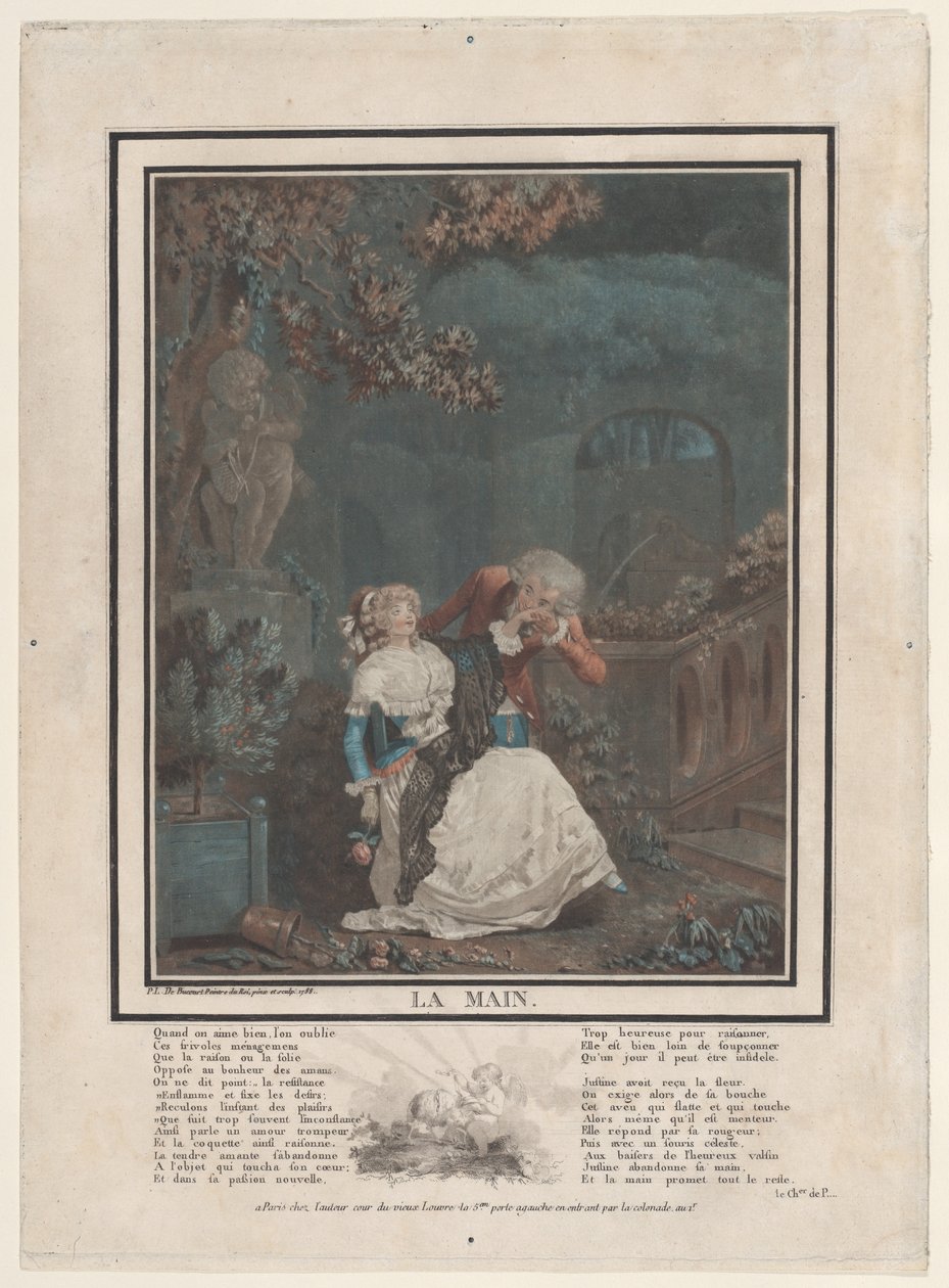 The Hand, 1788 by Philibert Louis Debucourt