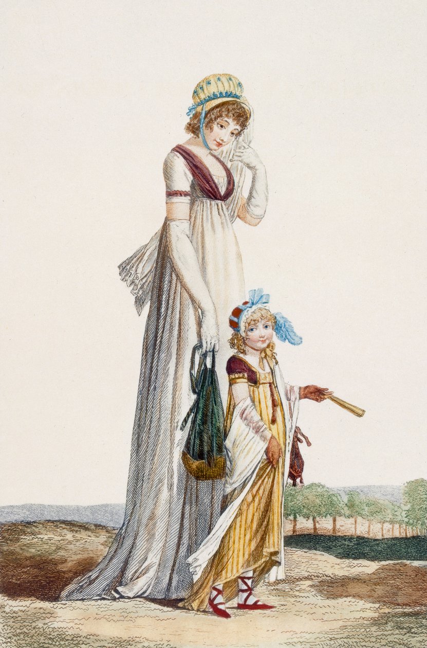 Young Mother and Child by Philibert Louis Debucourt