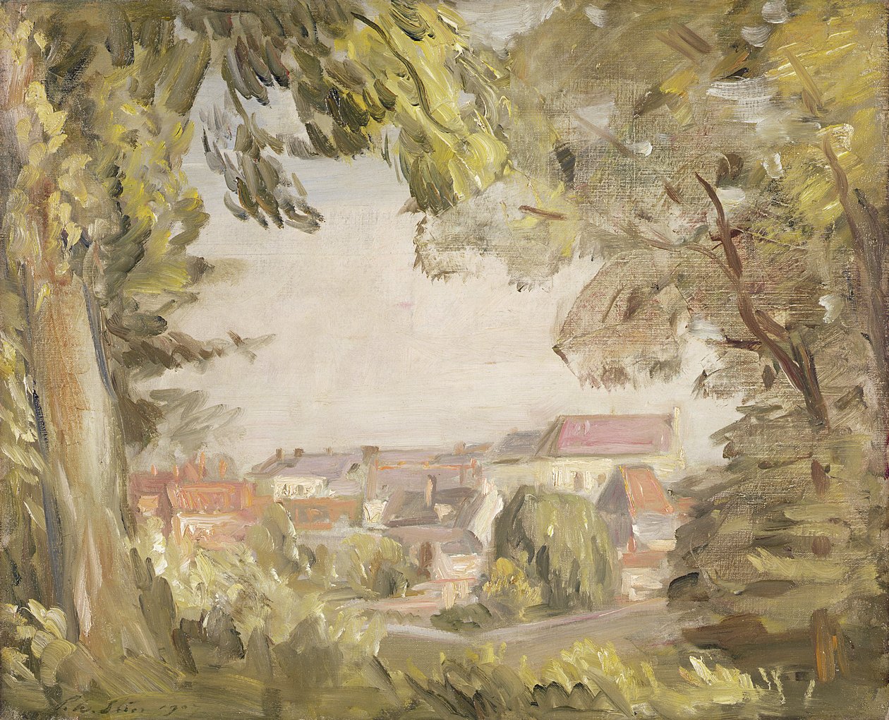 Montreuil from the Ramparts, 1907 by Philip Wilson Steer